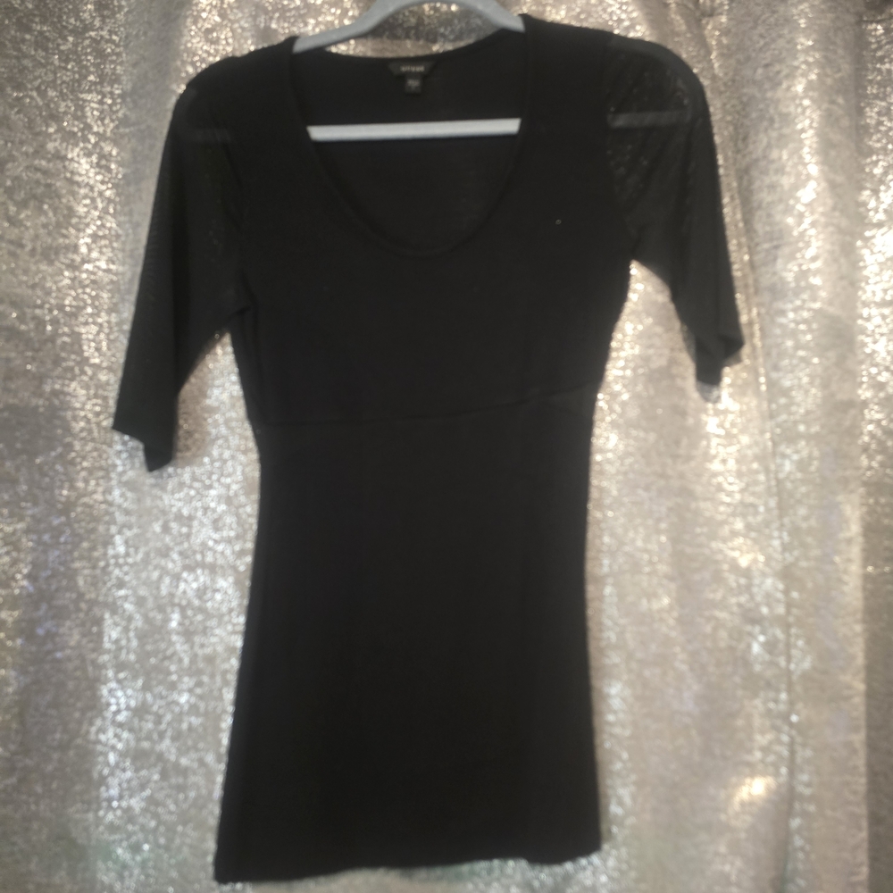 Guess Black Short Sleeved Shirt Size S